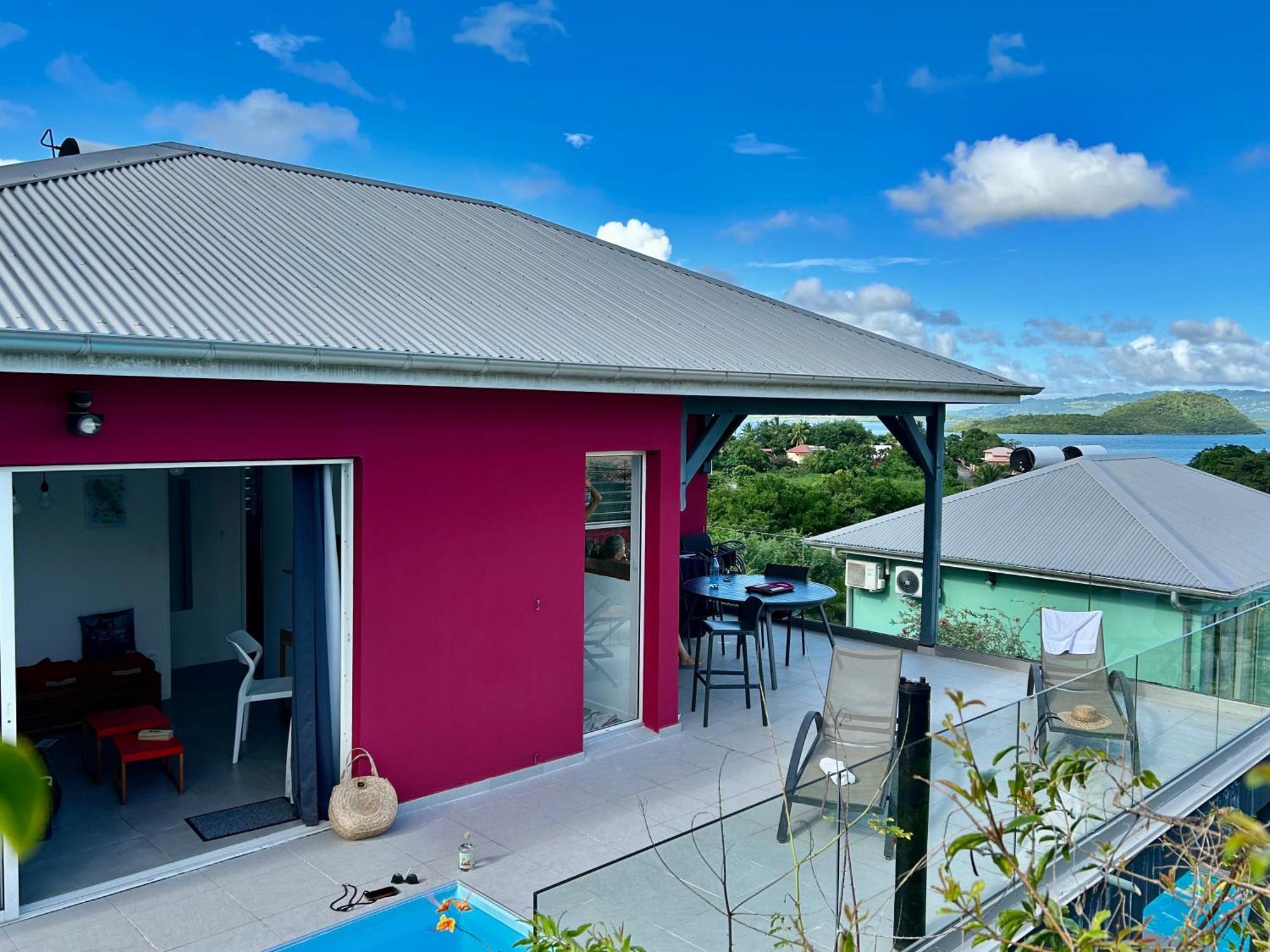 La Villa Jalna Grenadine Deux Chambres Et Piscine Privee Les Trois-Ilets Luaran gambar
