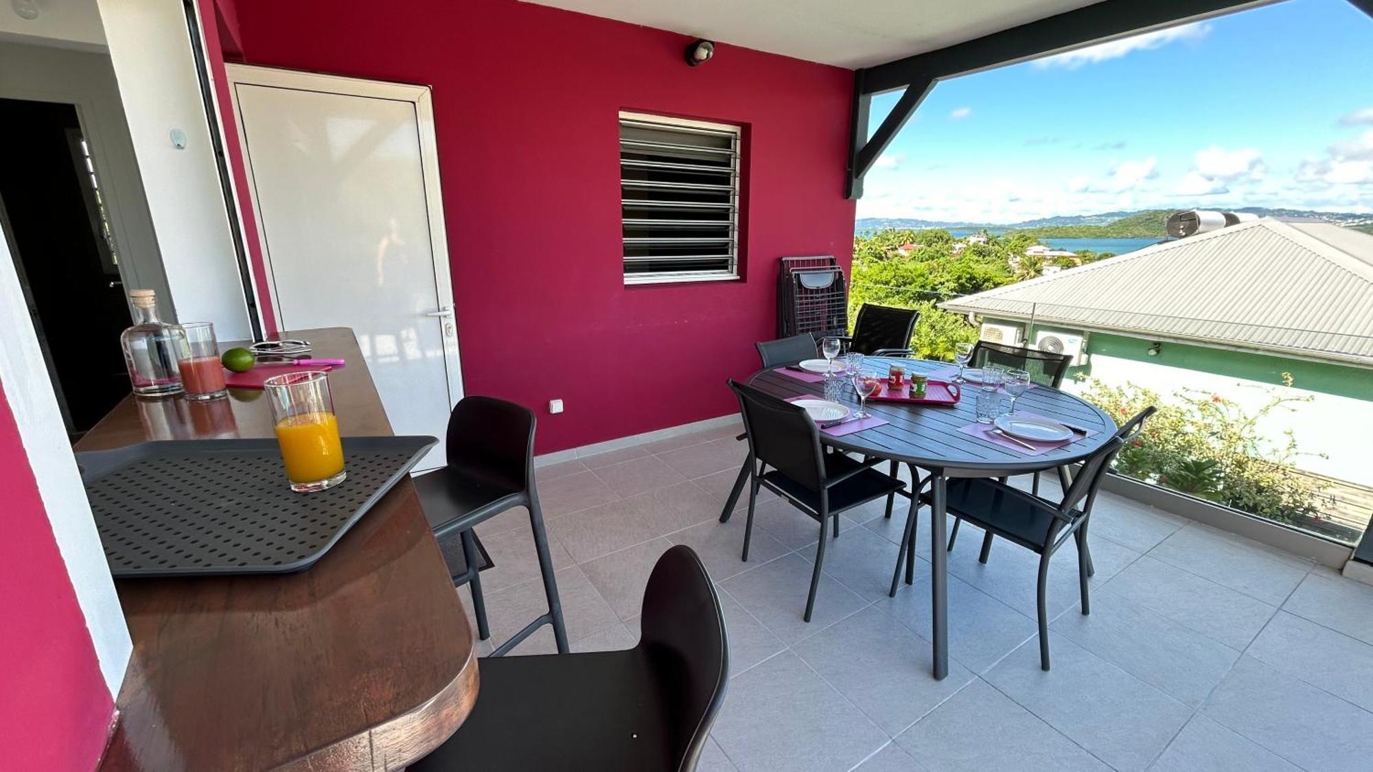 La Villa Jalna Grenadine Deux Chambres Et Piscine Privee Les Trois-Ilets Luaran gambar