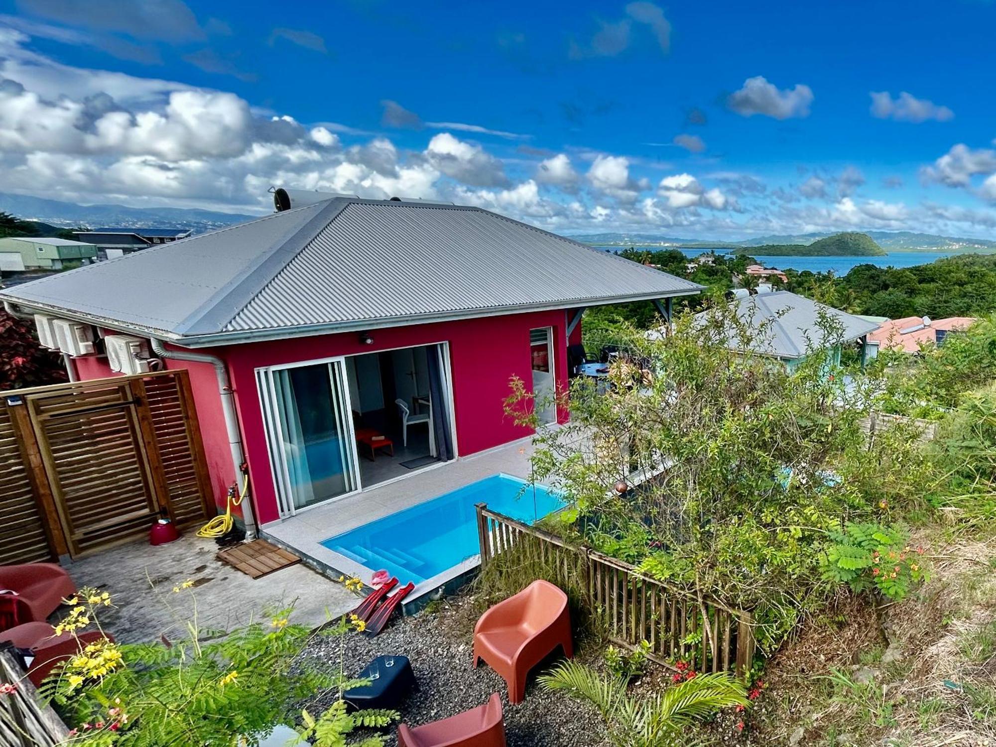 La Villa Jalna Grenadine Deux Chambres Et Piscine Privee Les Trois-Ilets Luaran gambar